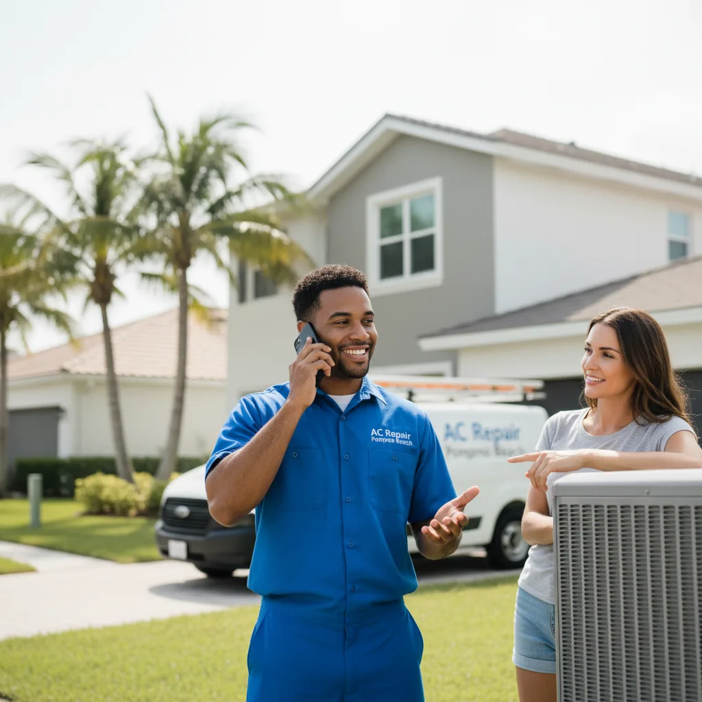 AC Repair Pompano Beach customer support in White Haven